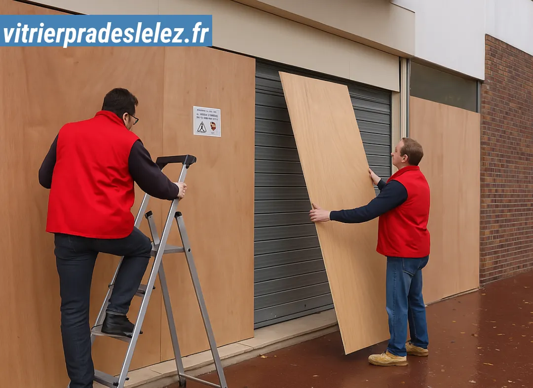 Mise en sécurité fermeture provisoire Prades-le-Lez